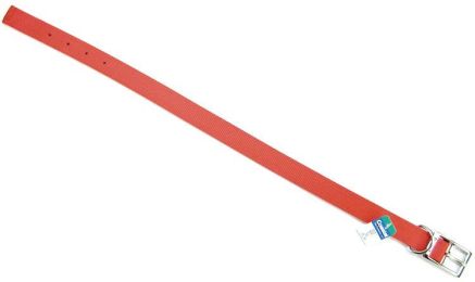 Coastal Pet Double Nylon Collar - Red (size: 22" Long x 1" Wide)