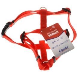 Tuff Collar Nylon Adjustable Harness - Red (size: Small (Girth Size 14"-24"))