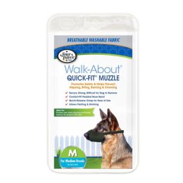 Four Paws Quick Fit Muzzle (size: Size 3 - Fits 6" Snout)