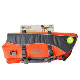 Outward Hound Pet Saver Life Jacket - Orange & Black (size: X-large - Dogs over 70 lbs (Girth 31"-42"))