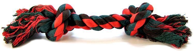 Flossy Chews Colored Rope Bone (size: X-Large (16" Long))