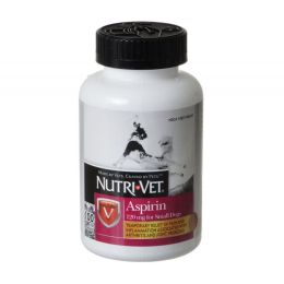 Nutri-Vet Aspirin for Dogs (size: Small Dogs under 50 lbs - 100 Count (120 mg))