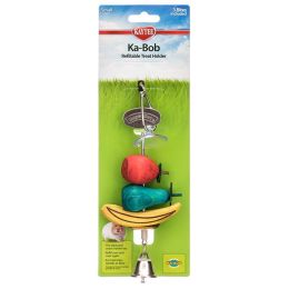 Kaytee Kabob & Suction Cup Refillable Treat Holder (size: Small (7.5" Long))