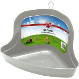 Kaytee Hi Corner Litter Pan (size: Tall (13.75"L x 8"W x 8.75"H))