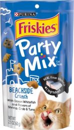 Friskies Party Mix Beachside Crunch Cat Treats (size: 2.1 oz)