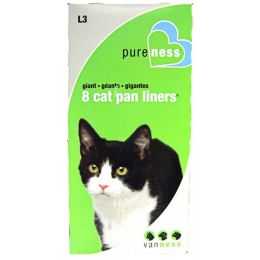 Van Ness Cat Pan Liners (size: Giant (8 Pack))