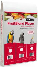 ZuPreem FruitBlend Flavor Bird Food for Parrots & Conures (size: 17.5 lbs)