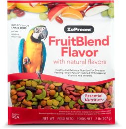 ZuPreem FruitBlend Flavor Bird Food for Large Birds (size: Large (2 lbs))