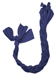 Gatsby Lycra Braid N' Tail Bag (Color: Navy, size: Standard)