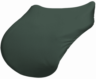 Gatsby 100% Lycra English Saddle Cover (Color: Hunter, size: Standard)