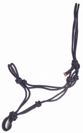 Gatsby Classic Cowboy Rope Halter (Color: Navy, size: Horse)