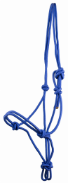 Gatsby Classic Cowboy Rope Halter (Color: Royal, size: Horse)