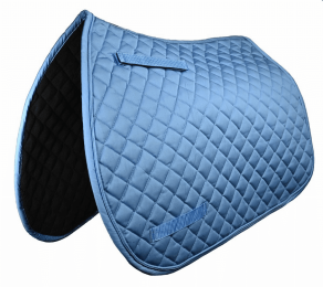 Gatsby Premium All-Purpose Saddle Pad (Color: Light Blue, size: 22")