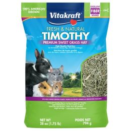 Vitakraft Fresh & Natural Timothy Premium Sweet Grass Hay (size: 28 oz)