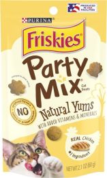 Friskies Party Mix Cat Treats Natural Yums With Real Chicken (size: 2.1 oz (60 g))