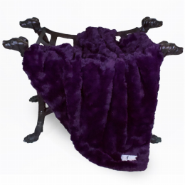 Bella Dog Blanket (Color: Royal, size: Throw)