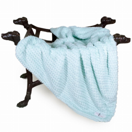 Paris Dog Blanket (Color: Ice, size: Throw)