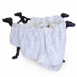 Whisper Dog Blanket (Color: Baby's Breath, size: small)