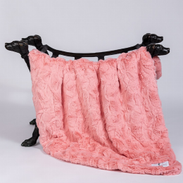 Cuddle Dog Blanket (Color: Peach, size: Throw)