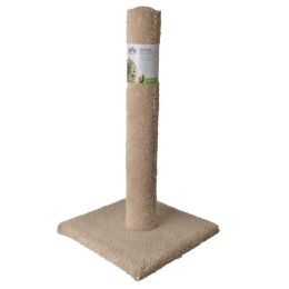 Urban Cat Cat Carpet Scratching Post (size: 32" High (Assorted Colors))