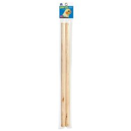 Prevue Birdie Basics Perch - Medium Birds (size: 19"L x 3/4"W - 2 Pack)