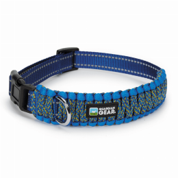 GG Reflective Paracord Collar (Color: Blue, size: small)