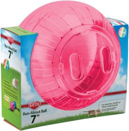 Kaytee Run-About Ball - Rainbow (size: Large (7" Diameter))