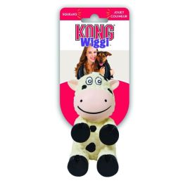 Kong Wiggi Cow Dog Toy (size: Large - 1 Pack)