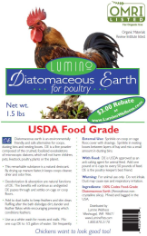 Food Grade Diatomaceous for Poultry (size: 1.5 lbs)