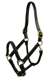 Gatsby Classic Raised Halter (Color: Havana, size: Horse)