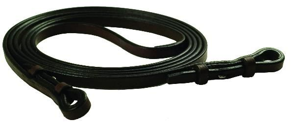 Gatsby Plain Reins (Color: Havanna, size: 5/8 X-Long)