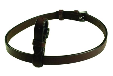 Gatsby Hinged Drop Noseband (Color: Black)