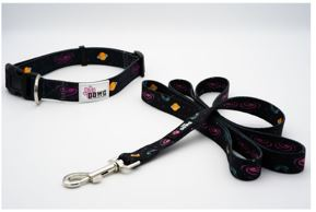 The Dowg Dog Collar (Color: Canine and Cosmos, size: Medium/Large)