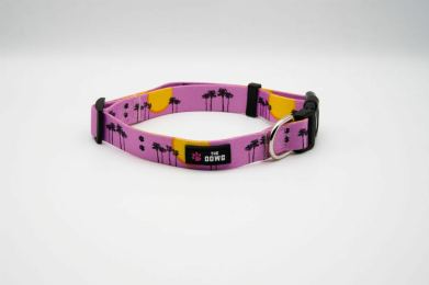 The Dowg Dog Collar (Color: Rose Pink, size: S)