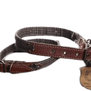 Hunting Game | Dog Collar (Color: Brown, size: L)