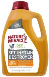 Natures Miracle Just for Cats Orange Oxy Stain and Odor Remover (size: 1 Gallon)