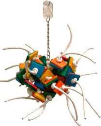 Zoo-Max Fire Ball Bird Toy (size: Medium 14"L x 12"W)