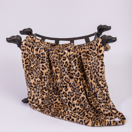 Cashmere Dog Blanket (Color: Leopard, size: large)