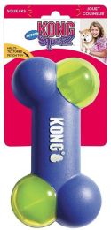 KONG Squeezz Action Bone Blue (size: Medium - 1 count)