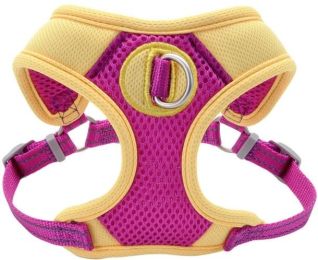 Coastal Pet Pro Reflective Mesh Dog Harness Purple with Yellow 5/8" (size: X-Small)