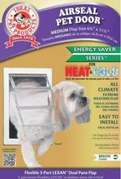 Ideal Pet Products Air Seal Plastic Pet Door with Telescoping Frame (size: medium)