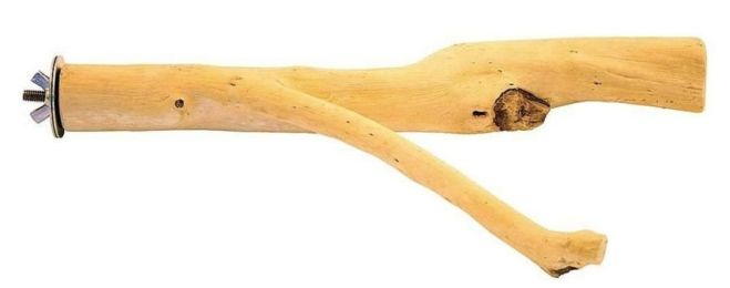 Prevue Pet Naturals Coffee Wood Straight Branch Perch (size: 12" Long)